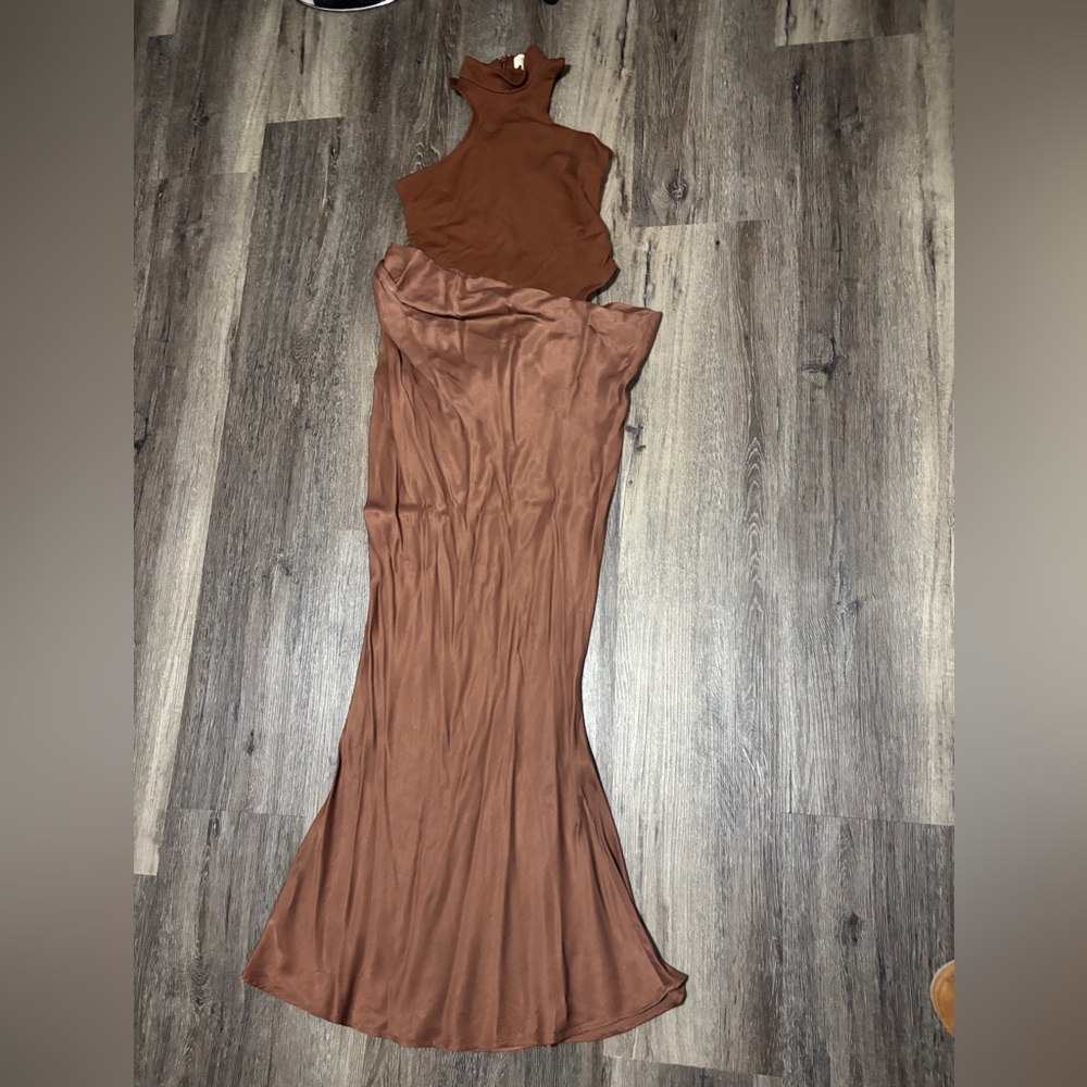 Camila Coelho Estrella brown 2 piece dress, medium - Picture 8 of 16